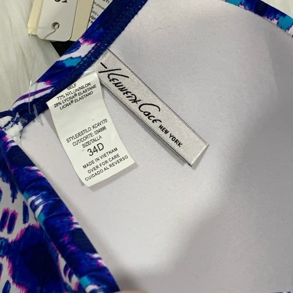 NWT Kenneth Cole Nightfall in Love Bikini Top - Picture 6 of 7